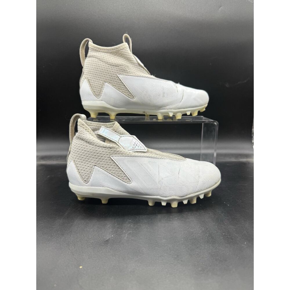Adidas Freak Spark J 23 Football Cleats IG2647 White Youth Size 2 GUC